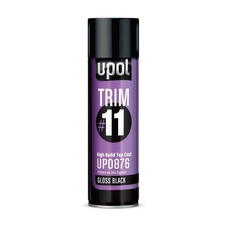 U-Pol MATTE BLACK TRIM#11 - OEM STYLE TOPCOATS, Can UP0877